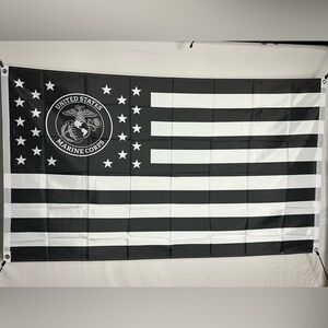 United States Marine Corps. Banner Tapestry 5x3Ft. With 4 Grommets